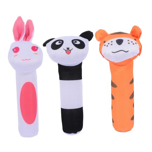 Gatuida 3 Stück Teiliges Greifspielzeug aus Plüsch mit Rassel Weiche Neugeborenen Handgriff Sticks Sicher und Kuschelig Fördert und Aufmerksamkeit für Junge Mädchen Gatuida 3 Stück Teiliges Greifspielzeug aus Plüsch mit Rassel Weiche Neugeborenen Handgriff Sticks Sicher und Kuschelig Fördert und Aufmerksamkeit für Junge Mädchen von Gatuida
