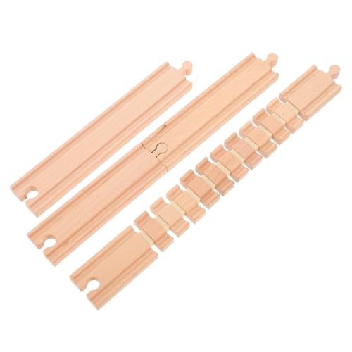 Gatuida 3 Stück Teiliges Holz Eisenbahn Gleis Zubehör aus Premium Holz Sicher Kompatibel mit Brio World für Jungen und Mädchen Ab Jahren Gatuida 3 Stück Teiliges Holz Eisenbahn Gleis Zubehör aus Premium Holz Sicher Kompatibel mit Brio World für Jungen und Mädchen Ab Jahren von Gatuida