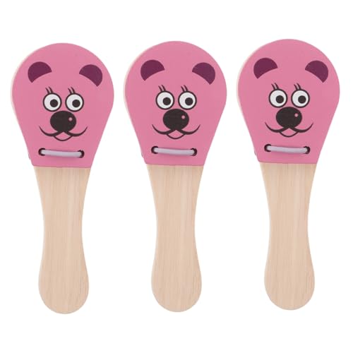 Gatuida 3 Stück Teiliges Holz Kastagnetten für Traditionelles Handklapper Musikinstrument Leicht zu Greifen Fördert Feinmotorik und Musikalische Früherziehung Geeignet für Junge Mädchen Gatuida 3 Stück Teiliges Holz Kastagnetten für Traditionelles Handklapper Musikinstrument Leicht zu Greifen Fördert Feinmotorik und Musikalische Früherziehung Geeignet für Junge Mädchen von Gatuida