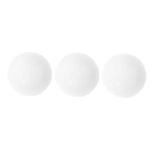 Gatuida 3 Stück Tischfußball Kugeln Ersatzbälle aus Stabilem PP Kunststoff Widerstandsfähig und Langlebig Geeignet für Tischfußballspiele Drinnen Büro Klassische Weiße Mini Fußball Bälle Gatuida 3 Stück Tischfußball Kugeln Ersatzbälle aus Stabilem PP Kunststoff Widerstandsfähig und Langlebig Geeignet für Tischfußballspiele Drinnen Büro Klassische Weiße Mini Fußball Bälle von Gatuida