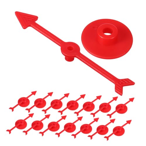 Gatuida 30 Stück Teiliges Rote Kunststoff Spielpfeile Drehbar Präzise Zeiger für Brettspiele Vielseitiges Zubehör für Mehr Spielspaß und Faire Ergebnisse Gatuida 30 Stück Teiliges Rote Kunststoff Spielpfeile Drehbar Präzise Zeiger für Brettspiele Vielseitiges Zubehör für Mehr Spielspaß und Faire Ergebnisse von Gatuida