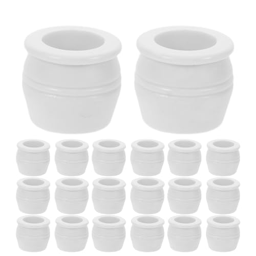 Gatuida 30-teiliges Mini-Hausfiguren-Blumentopf-Set – Mini-Bonsai-Töpfe-Modell für Mikrolandschaften – 1,8 cm Simulations-Pflanzgefäß-Zubehör – Pflanzgefäß-Modell aus Kunststoff Gatuida 30-teiliges Mini-Hausfiguren-Blumentopf-Set – Mini-Bonsai-Töpfe-Modell für Mikrolandschaften – 1,8 cm Simulations-Pflanzgefäß-Zubehör – Pflanzgefäß-Modell aus Kunststoff von Gatuida