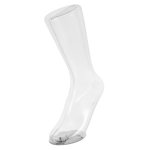 Gatuida 3st Transparentes Fußmodell Fußanzeige Sockenständer Fuß Aus Kunststoff Schaufensterpuppenbein Socken Zeigen Schuhdisplay Socken Schaufensterpuppe Mannequin-füße Füße Modell Eisen von Gatuida