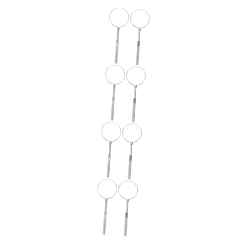 Gatuida 4 Sätze Werkzeuge Für Optometrie-zubehör Flexibler Inspektionsspiegel Optometrieteile Optische Instrumente Multitools Drehbarer Inspektionsspiegel Optische Linse Metall 2 Stück * 4 von Gatuida