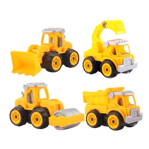 Gatuida 4 Stück DIY Teiliges Konstruktionsauto Abnehmbarer Bagger Spielzeugtruck Kreatives Lernspielzeug für Fördert Hand Auge Koordination und Motorische Fähigkeiten Zufälliger Stil Gatuida 4 Stück DIY Teiliges Konstruktionsauto Abnehmbarer Bagger Spielzeugtruck Kreatives Lernspielzeug für Fördert Hand Auge Koordination und Motorische Fähigkeiten Zufälliger Stil von Gatuida