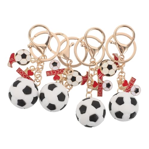 Gatuida 4 Stück Fußball Schlüsselanhänger Design Fußball Fanschmuck Party Mitgebsel Geschenk Anhänger für Taschen und Schlüsselbund für Sportveranstaltungen und Team Souvenirs Gatuida 4 Stück Fußball Schlüsselanhänger Design Fußball Fanschmuck Party Mitgebsel Geschenk Anhänger für Taschen und Schlüsselbund für Sportveranstaltungen und Team Souvenirs von Gatuida