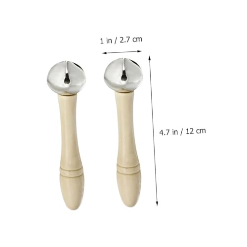 Gatuida 4 Stück Hand Shake Bell Kleine Schellenkranz Percussion Musikinstrumente für Erwachsene Handlich Leichter Klang für Schule Party Weihnachtsdeko Musikalische Aktivitäten Gatuida 4 Stück Hand Shake Bell Kleine Schellenkranz Percussion Musikinstrumente für Erwachsene Handlich Leichter Klang für Schule Party Weihnachtsdeko Musikalische Aktivitäten von Gatuida