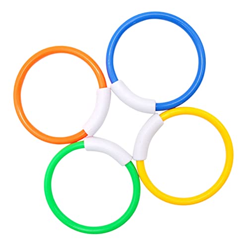 Gatuida 4 Stück Tauchringe Teilig Bunt Tauchen Schwimmbad Wasserspielzeug für Mädchen Jungen Lernspielzeug Sicher Glatt Einfach zu Greifen für Poolspaß und Tauchspiele Zufällige Farbe Gatuida 4 Stück Tauchringe Teilig Bunt Tauchen Schwimmbad Wasserspielzeug für Mädchen Jungen Lernspielzeug Sicher Glatt Einfach zu Greifen für Poolspaß und Tauchspiele Zufällige Farbe von Gatuida