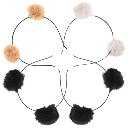 Gatuida 4 Stück Teiliges Fuzzy Ball Haarreifen mit Katzenohren Weiches Stirnband für Mädchen Kuscheliger Haarschmuck für Partys Geburtstag Weihnachten Cosplay und Kostümveranstaltungen Gatuida 4 Stück Teiliges Fuzzy Ball Haarreifen mit Katzenohren Weiches Stirnband für Mädchen Kuscheliger Haarschmuck für Partys Geburtstag Weihnachten Cosplay und Kostümveranstaltungen von Gatuida