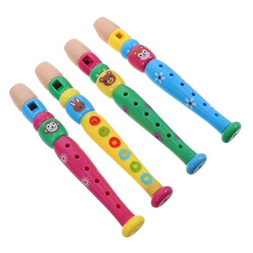Gatuida 4 Stück Teiliges Kinderflöten Leichtem Kunststoff Einfach zu Sicher für Kleine Hände für Musikunterricht und Frühe Musikalische bei Mädchen und Jungen Gatuida 4 Stück Teiliges Kinderflöten Leichtem Kunststoff Einfach zu Sicher für Kleine Hände für Musikunterricht und Frühe Musikalische bei Mädchen und Jungen von Gatuida