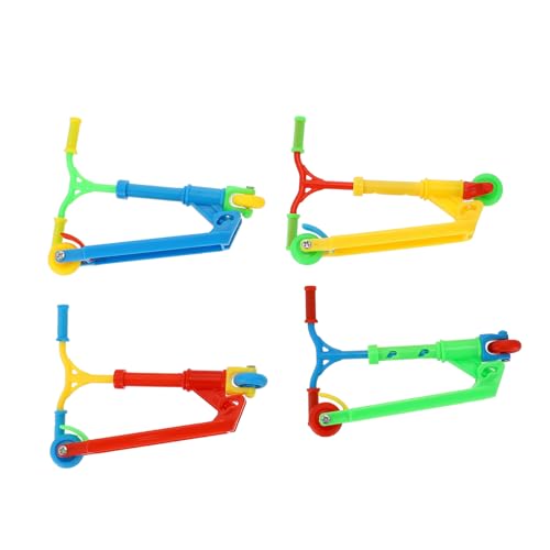 Gatuida 4 Stück Teiliges Mini Finger Scooter aus Leichtem Material Tragbare Fingerspielzeuge für Erwachsene Fördert Fingerkoordination als Partygeschenk und Stressabbau Gatuida 4 Stück Teiliges Mini Finger Scooter aus Leichtem Material Tragbare Fingerspielzeuge für Erwachsene Fördert Fingerkoordination als Partygeschenk und Stressabbau von Gatuida