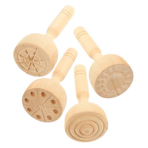 Gatuida 4 Stück Teiliges Tonmodellier aus Holz Glatte Knetwerkzeuge zum Formen und Stempeln Sichere Kunststoffhilfen für Kreatives Basteln und Plastilinspaß Gatuida 4 Stück Teiliges Tonmodellier aus Holz Glatte Knetwerkzeuge zum Formen und Stempeln Sichere Kunststoffhilfen für Kreatives Basteln und Plastilinspaß von Gatuida
