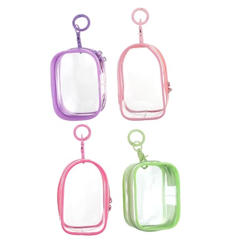 Gatuida 4 Stück Transparente Mini Puppentasche mit Schlüsselanhänger Wasserfeste Tragbare Sammelfiguren Aufbewahrungstasche Leichter Organizer für Figuren für Reisen und Dekoration Gatuida 4 Stück Transparente Mini Puppentasche mit Schlüsselanhänger Wasserfeste Tragbare Sammelfiguren Aufbewahrungstasche Leichter Organizer für Figuren für Reisen und Dekoration von Gatuida