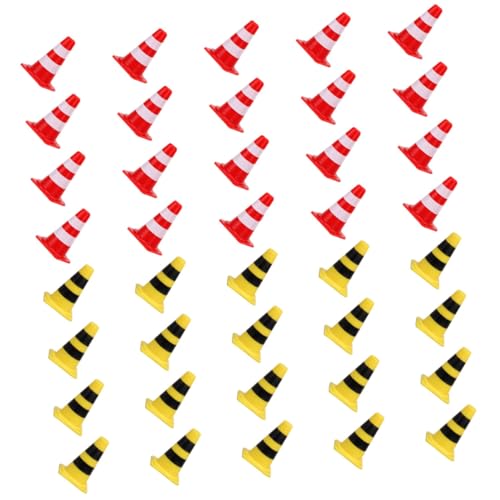 Gatuida 40 Stück Teiliges Mini Verkehrshütchen aus Robustem Pädagogisches für Verkehrszeichenerkennung Rot Gelb für Lernspiele und Eltern Junge Mädchen Interaktion Gatuida 40 Stück Teiliges Mini Verkehrshütchen aus Robustem Pädagogisches für Verkehrszeichenerkennung Rot Gelb für Lernspiele und Eltern Junge Mädchen Interaktion von Gatuida