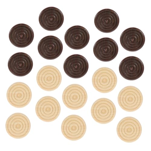 Gatuida 48 Stück Holzspielsteine Rund Stapelbar Brettspiel Ersatzteile für Damespiel Schachspiel Zubehör Vielseitig Lernspiel für Reisen Garten Camping Gatuida 48 Stück Holzspielsteine Rund Stapelbar Brettspiel Ersatzteile für Damespiel Schachspiel Zubehör Vielseitig Lernspiel für Reisen Garten Camping von Gatuida