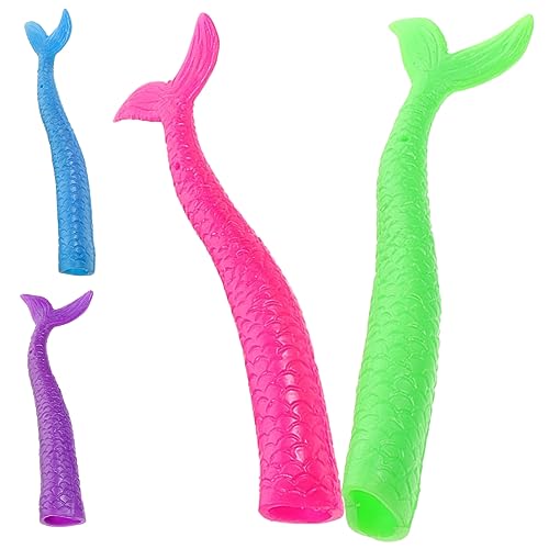 Gatuida 4 Stück Meerjungfrau Fingerpuppen für Kleinkinder Kreatives Spielzeug zur Fantasie Handpuppen mit Meerjungfrauenschwanz für Geschichtenerzählen und Eltern Kind Interaktion Gatuida 4 Stück Meerjungfrau Fingerpuppen für Kleinkinder Kreatives Spielzeug zur Fantasie Handpuppen mit Meerjungfrauenschwanz für Geschichtenerzählen und Eltern Kind Interaktion von Gatuida