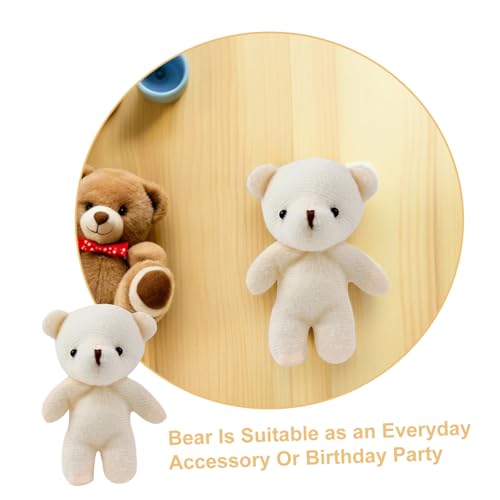 Gatuida 5 Stück Mini Bär Schlüsselanhänger Weiche Stofftiere Teddybär Anhänger aus Baumwolle Niedliche Mini Bären für DIY Dekoration Partygeschenke und Bastelprojekte Gatuida 5 Stück Mini Bär Schlüsselanhänger Weiche Stofftiere Teddybär Anhänger aus Baumwolle Niedliche Mini Bären für DIY Dekoration Partygeschenke und Bastelprojekte von Gatuida