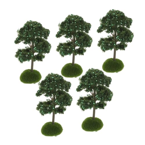 Gatuida 5stücke Simulationsbaum Miniatur-gartenset Baummodell Sandtischmodell Miniatur-baumensemble Realistisches Miniatur-baummodell Für Modelleisenbahnlandschaften Gatuida 5stücke Simulationsbaum Miniatur-gartenset Baummodell Sandtischmodell Miniatur-baumensemble Realistisches Miniatur-baummodell Für Modelleisenbahnlandschaften von Gatuida