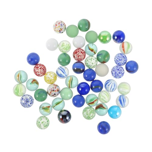 Gatuida 50 Stück Bunte Glasmurmeln Glaskugeln für Murmelspiele DIY Basteln und Wohnkultur Stabile Glasperlen für Indoor Outdoor Deko und Kreatives Gatuida 50 Stück Bunte Glasmurmeln Glaskugeln für Murmelspiele DIY Basteln und Wohnkultur Stabile Glasperlen für Indoor Outdoor Deko und Kreatives von Gatuida