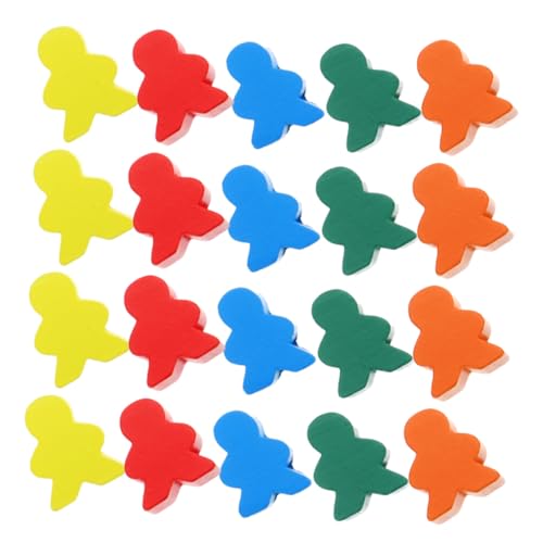 Gatuida 50 Stück Teiliges Farbenfrohes Holz Spielfiguren Vielseitige Brettspiel Marker Bunte Schachzubehör für Erwachsene Langlebige Spielsteine für Klassenzimmer und Familienaktivitäten Gatuida 50 Stück Teiliges Farbenfrohes Holz Spielfiguren Vielseitige Brettspiel Marker Bunte Schachzubehör für Erwachsene Langlebige Spielsteine für Klassenzimmer und Familienaktivitäten von Gatuida