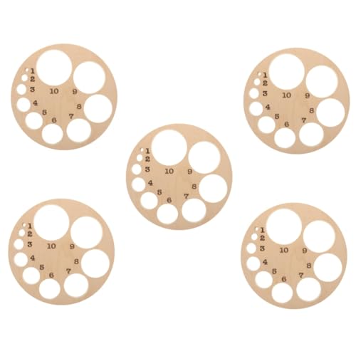 Gatuida 5St Diagramm des Gebärmutterhalses Bausatz Stärker innerer Oberschenkeltrainer Beckenbodenmuskeltrainer Geburtsdilatationsdiagramm Becken- J Holzmodell hölzern Beige von Gatuida