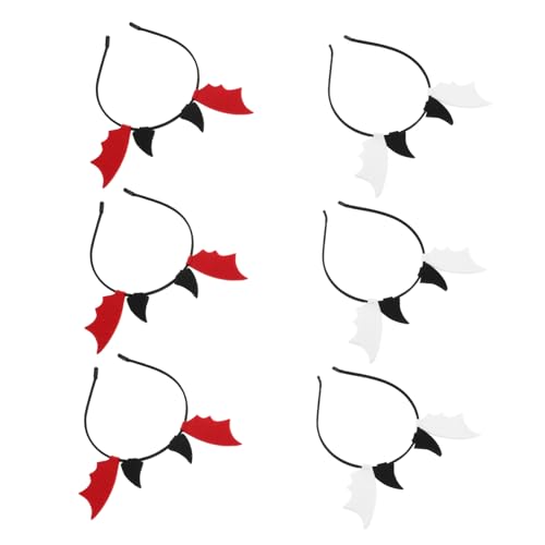 Gatuida 6 Stück Halloween-kopfschmuck Halloween Verkleiden Sich Stirnband Stirnbänder Vampir-haarband Teufel Cosplay Stirnband Plastik Gatuida 6 Stück Halloween-kopfschmuck Halloween Verkleiden Sich Stirnband Stirnbänder Vampir-haarband Teufel Cosplay Stirnband Plastik von Gatuida