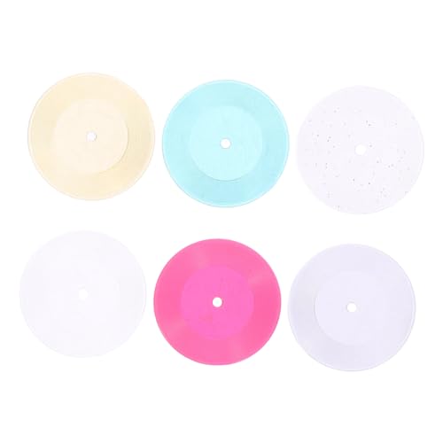 Gatuida 6 Stück Mini-Rekordmodell winzige Diorama-Schallplatten aufzeichnen Miniatur Vinyl Dekoration Schlafzimmer Bedroom Decoration spielzeuge Puppenhaus Zubehör für Puppenhäuser Plastik Gatuida 6 Stück Mini-Rekordmodell winzige Diorama-Schallplatten aufzeichnen Miniatur Vinyl Dekoration Schlafzimmer Bedroom Decoration spielzeuge Puppenhaus Zubehör für Puppenhäuser Plastik von Gatuida
