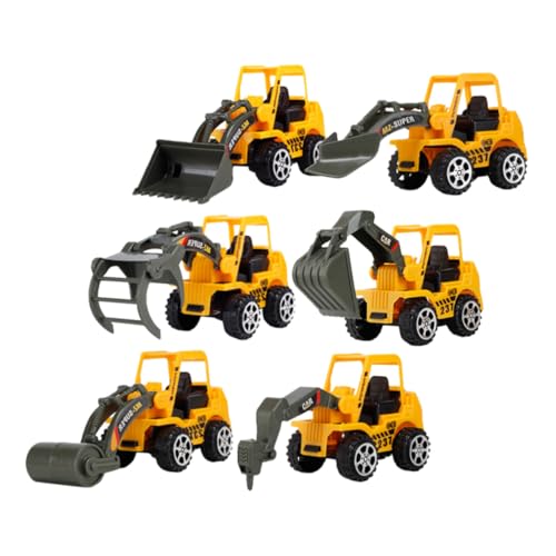 Gatuida 6 Stück Teiliges Bagger aus Langlebigem Baufahrzeug Modelle für Kleinkinder Fördert Hand Auge Koordination Vorstellungskraft und Motorische Fähigkeiten Gatuida 6 Stück Teiliges Bagger aus Langlebigem Baufahrzeug Modelle für Kleinkinder Fördert Hand Auge Koordination Vorstellungskraft und Motorische Fähigkeiten von Gatuida