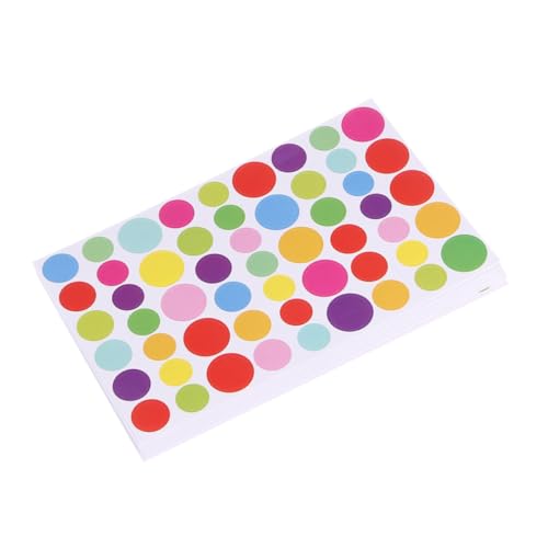 Gatuida 6 Stück Teiliges Bunte Selbstklebende Rundsticker Wiederverwendbar Umweltfreundlich für Scrapbook Tagebuch Kalender für Schulalltag Gatuida 6 Stück Teiliges Bunte Selbstklebende Rundsticker Wiederverwendbar Umweltfreundlich für Scrapbook Tagebuch Kalender für Schulalltag von Gatuida