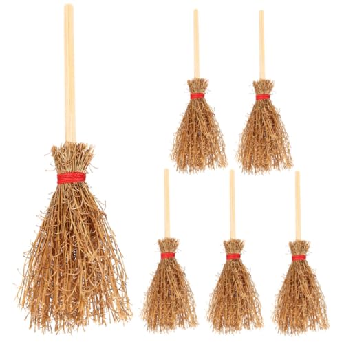 Gatuida 6 Stück Teiliges Mini Besen Lebensnahes Puppenhaus Zubehör Vielseitige Dekoration für Wohnzimmer Schlafzimmer Spielzimmer Mikrolandschaft DIY Basteln Gatuida 6 Stück Teiliges Mini Besen Lebensnahes Puppenhaus Zubehör Vielseitige Dekoration für Wohnzimmer Schlafzimmer Spielzimmer Mikrolandschaft DIY Basteln von Gatuida