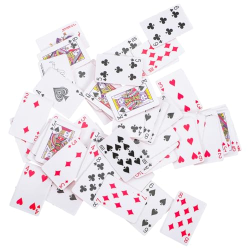 Gatuida 6 Stück Kleiner Spielkarten für Puppenhaus Kinder Rollenspiel Spielzeug Miniatur Dekoration für Kinder Kompakt und Tragbar für Geburtstagsfeiern und Kreative Spielstunden Gatuida 6 Stück Kleiner Spielkarten für Puppenhaus Kinder Rollenspiel Spielzeug Miniatur Dekoration für Kinder Kompakt und Tragbar für Geburtstagsfeiern und Kreative Spielstunden von Gatuida