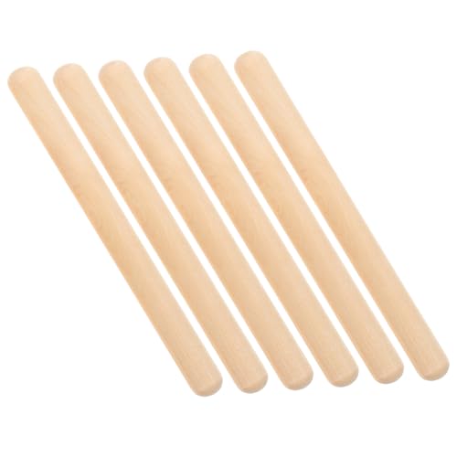 Gatuida 6 Stück Teiliges Natürliche Holz Rhythmussticks Musikinstrumente für Pädagogisches zum Rhythmusgefühl und Musikalität Geeignet für Kleinkinder und Vorschulkinder Gatuida 6 Stück Teiliges Natürliche Holz Rhythmussticks Musikinstrumente für Pädagogisches zum Rhythmusgefühl und Musikalität Geeignet für Kleinkinder und Vorschulkinder von Gatuida