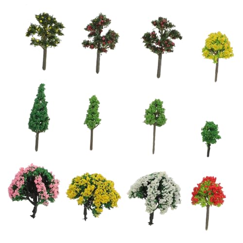 Gatuida 60 Stück Teiliges Plastik Modellbäume Hohe Miniatur Bäume für Sandtisch DIY Landschaftsdeko Langlebige Kunststoff Bäumchen für Garten Büro und Modellbau Gatuida 60 Stück Teiliges Plastik Modellbäume Hohe Miniatur Bäume für Sandtisch DIY Landschaftsdeko Langlebige Kunststoff Bäumchen für Garten Büro und Modellbau von Gatuida