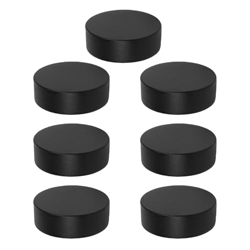 Gatuida 7 Stück PU-Hockey-Pucks: Bodenhockey-Puck mit 7,5 cm Durchmesser für Indoor-Outdoor-Spiele, Sportaktivitäten, Zubehör für Indoor-Outdoor-Spiele Gatuida 7 Stück PU-Hockey-Pucks: Bodenhockey-Puck mit 7,5 cm Durchmesser für Indoor-Outdoor-Spiele, Sportaktivitäten, Zubehör für Indoor-Outdoor-Spiele von Gatuida