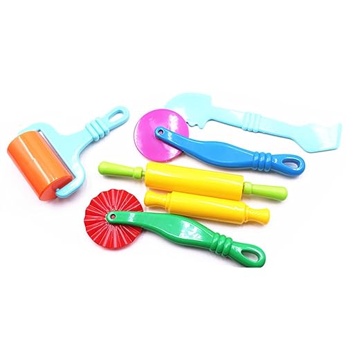 Gatuida 7 Stück Teiliges Set aus Lustigen DIY Kunststoff Handroller Werkzeugen für Knetwerkzeug mit für Kreative Modellierung Farbe Zufällig Zufällige Farbe Zufällige Farbe Gatuida 7 Stück Teiliges Set aus Lustigen DIY Kunststoff Handroller Werkzeugen für Knetwerkzeug mit für Kreative Modellierung Farbe Zufällig Zufällige Farbe Zufällige Farbe von Gatuida