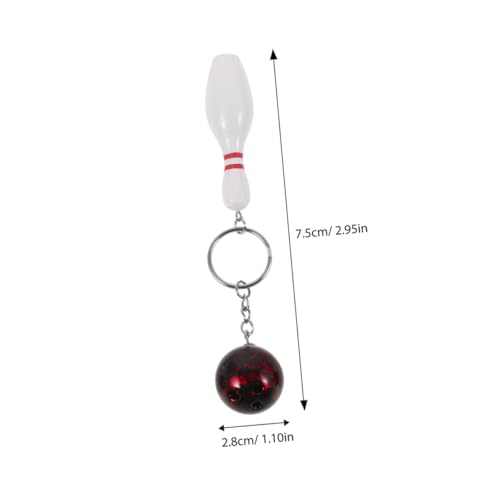Gatuida 8 Stück Teiliges Schlüsselanhänger Kleine Bowling Anhänger Sportliches Souvenir Bunte Bowlingkugel und Pin Schlüsselringe als Party Mitgebsel und Rucksack Charms Gatuida 8 Stück Teiliges Schlüsselanhänger Kleine Bowling Anhänger Sportliches Souvenir Bunte Bowlingkugel und Pin Schlüsselringe als Party Mitgebsel und Rucksack Charms von Gatuida