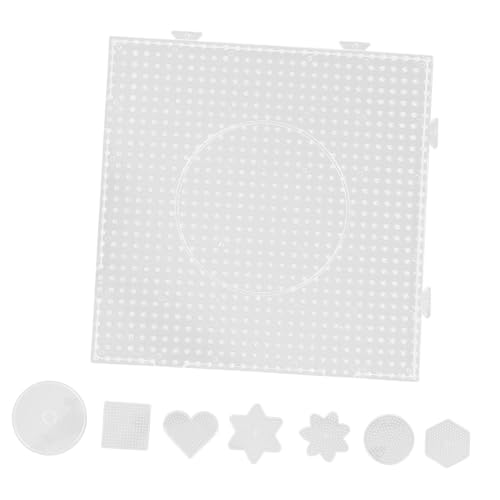 Gatuida 8 Stück Teiliges Steckplatten für Bügelperlen Bastelprojekte Vernetzbare Stecktafeln für Kreative DIY Kunst mit Bügelperlen von Koordination und Farberkennung bei Kindern Gatuida 8 Stück Teiliges Steckplatten für Bügelperlen Bastelprojekte Vernetzbare Stecktafeln für Kreative DIY Kunst mit Bügelperlen von Koordination und Farberkennung bei Kindern von Gatuida