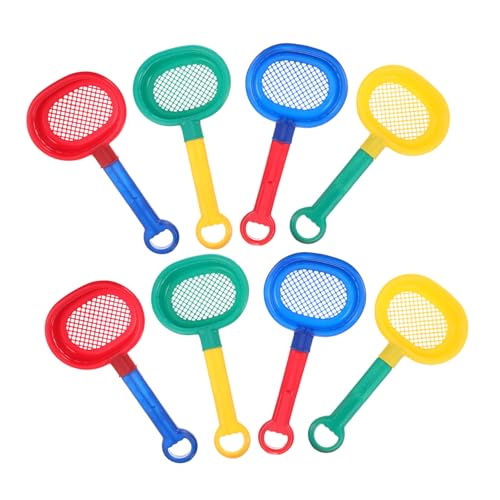 Gatuida 8 Stück Teiliges Strandspielzeug mit Robusten Sandfilter und Extra Langen Griffen Langlebige PP Kunststoff Sandschaufeln für Fördert Koordination und Praktisches Am Strand und Gatuida 8 Stück Teiliges Strandspielzeug mit Robusten Sandfilter und Extra Langen Griffen Langlebige PP Kunststoff Sandschaufeln für Fördert Koordination und Praktisches Am Strand und von Gatuida