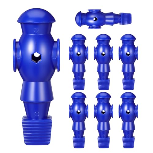 Gatuida 8 Stück Tischfußballfiguren aus Kunstharz, Tischfußballspieler-Statuen, Mini-Puppenfigur, Ersatzteile für Tischfußballmaschinen, Zubehör Gatuida 8 Stück Tischfußballfiguren aus Kunstharz, Tischfußballspieler-Statuen, Mini-Puppenfigur, Ersatzteile für Tischfußballmaschinen, Zubehör von Gatuida