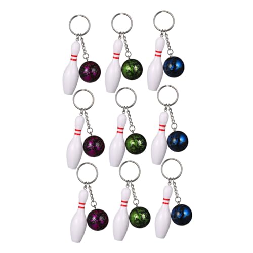 Gatuida 9 Stück Teiliges Bowling Pin Schlüsselanhänger Bunte Camouflage Farben Leichte Sportanhänger Modische Taschenanhänger als Partygeschenk für Bowlingfans und Kindergeburtstag Gatuida 9 Stück Teiliges Bowling Pin Schlüsselanhänger Bunte Camouflage Farben Leichte Sportanhänger Modische Taschenanhänger als Partygeschenk für Bowlingfans und Kindergeburtstag von Gatuida