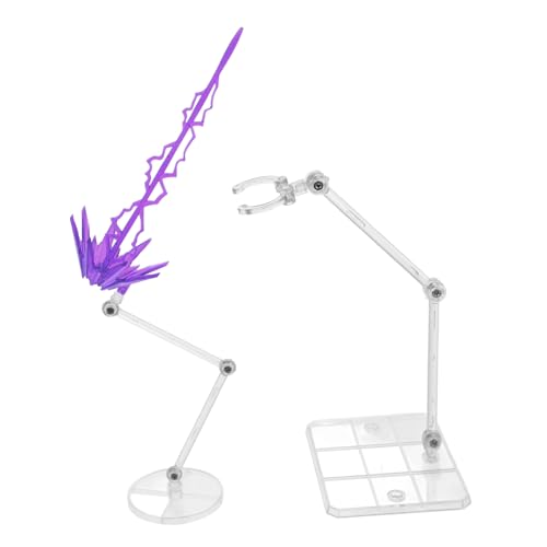 Gatuida Action Figure Display Stand mit Einzigartigem Energieeffekt Stabiler Halter für Modellfiguren Rutschfester Transparenter Sockel Ständer für Anime und Sammelfiguren Gatuida Action Figure Display Stand mit Einzigartigem Energieeffekt Stabiler Halter für Modellfiguren Rutschfester Transparenter Sockel Ständer für Anime und Sammelfiguren von Gatuida