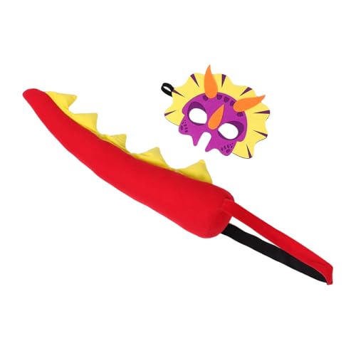 Gatuida Atmungsaktives Dinosaurier und Maske Set für Rollenspiele Geburtstagsfeiern und Halloween Leicht Anzuziehen mit Lebensechten Details und Komfortabler Gatuida Atmungsaktives Dinosaurier und Maske Set für Rollenspiele Geburtstagsfeiern und Halloween Leicht Anzuziehen mit Lebensechten Details und Komfortabler von Gatuida