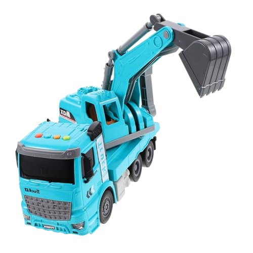 Gatuida Trägheitsbaggerspielzeug Für Junge Mädchen Baufahrzeugspielzeug Aus Kunststoff LKW-Modell Mit Musik Und Licht Kleines Bagger-Spielzeug Zum Anregen Der Fantasie Gatuida Trägheitsbaggerspielzeug Für Junge Mädchen Baufahrzeugspielzeug Aus Kunststoff LKW-Modell Mit Musik Und Licht Kleines Bagger-Spielzeug Zum Anregen Der Fantasie von Gatuida