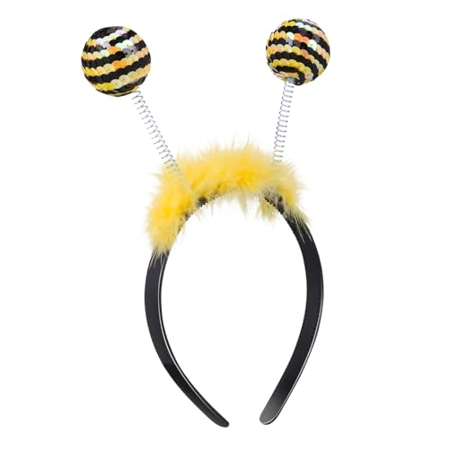 Gatuida Bienenantenne Haarband Für Und Erwachsene – Cosplay Kostüm Zubehör - Perfekte Party-Accessoires Für Halloween Karneval Und Festlichkeiten 1 Stück von Gatuida