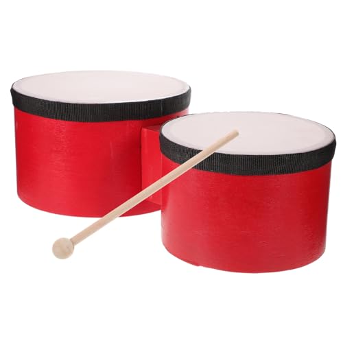 Gatuida Kleines Schlagzeug Für Junge Mädchen Doppel-trommel Aus Langlebigem Material Mit Zubehör Für Jahre Indoor- Und Outdoor-spiel Gatuida Kleines Schlagzeug Für Junge Mädchen Doppel-trommel Aus Langlebigem Material Mit Zubehör Für Jahre Indoor- Und Outdoor-spiel von Gatuida