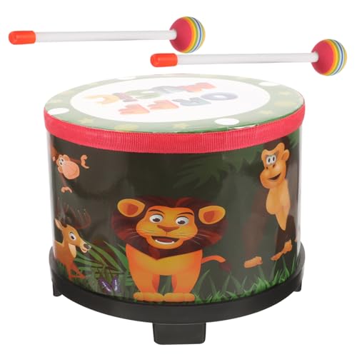 Gatuida Buntes Kindertrommel Jahre Kleines Handliches Percussion Instrument für Kleinkinder Fördert Feinmotorik Hand Auge Koordination Pädagogisch Wertvolles Schlagzeugspielzeug Gatuida Buntes Kindertrommel Jahre Kleines Handliches Percussion Instrument für Kleinkinder Fördert Feinmotorik Hand Auge Koordination Pädagogisch Wertvolles Schlagzeugspielzeug von Gatuida