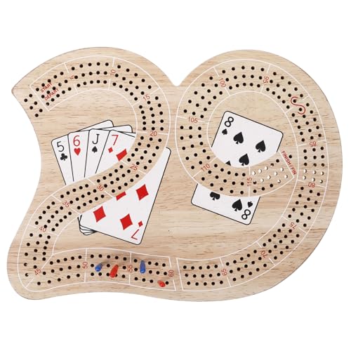 Gatuida Cribbage Spielbrett Einzigartigem Zahlen Design Robustes Tragbares Spieler Brettspiel Set mit Kompakter Punktetafel für Unterhaltsame Kartenspiele Unterwegs Gatuida Cribbage Spielbrett Einzigartigem Zahlen Design Robustes Tragbares Spieler Brettspiel Set mit Kompakter Punktetafel für Unterhaltsame Kartenspiele Unterwegs von Gatuida