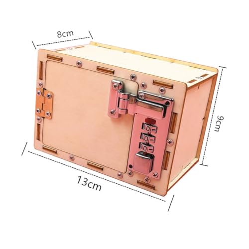 Gatuida DIY Mechanischer Passwortkasten Bausatz für Pädagogisches Lernspielzeug zur Praktischer Fähigkeiten und Gehirntraining mit Komplettset Materialien Gatuida DIY Mechanischer Passwortkasten Bausatz für Pädagogisches Lernspielzeug zur Praktischer Fähigkeiten und Gehirntraining mit Komplettset Materialien von Gatuida