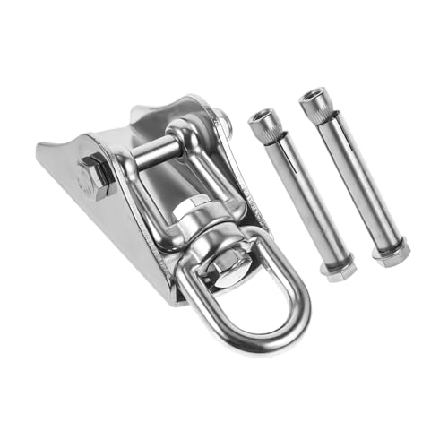 Gatuida Edelstahl Deckenhaken Drehbar für Hängesessel Schaukel Haken Rotation Belastbar für Wand Decke Baum Innen Außen Profi Befestigung für Hängematten und Sitzschaukeln Gatuida Edelstahl Deckenhaken Drehbar für Hängesessel Schaukel Haken Rotation Belastbar für Wand Decke Baum Innen Außen Profi Befestigung für Hängematten und Sitzschaukeln von Gatuida