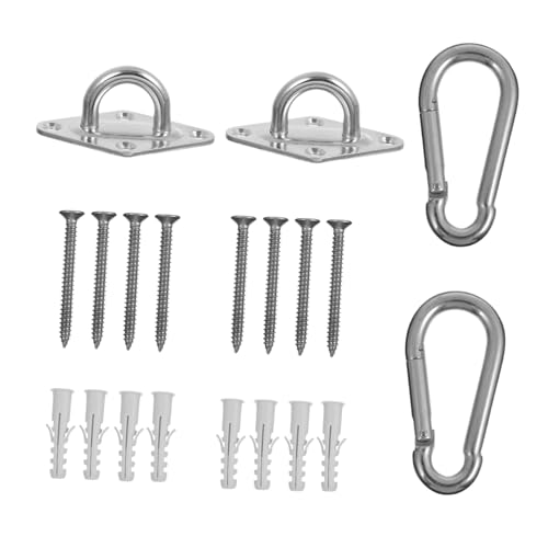 Gatuida Edelstahl Karabinerhaken Langlebige Federklipp Haken für Hängematten und Hängesessel Außen Geräuscharm Vibrationsarm Vielseitig Einsetzbar für Schaukel und Fitnessgeräte Gatuida Edelstahl Karabinerhaken Langlebige Federklipp Haken für Hängematten und Hängesessel Außen Geräuscharm Vibrationsarm Vielseitig Einsetzbar für Schaukel und Fitnessgeräte von Gatuida